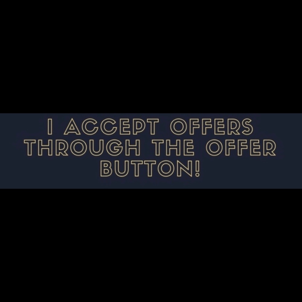 send me an offer! I don’t get my feelings hurt!